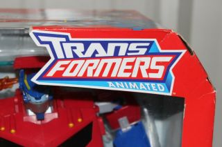 Transformers Action Figure Optimus Prime Animated Autobot Axe Roll Out Command 2