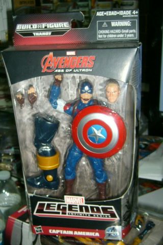 Marvel Legends Captain America Figure Evans Avengers Age Of Ultron Thanos Baf