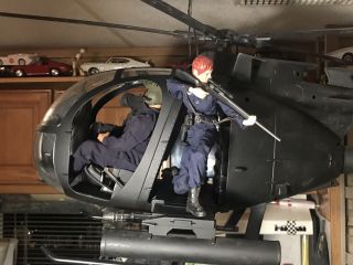 1/6 Scale Ultimate Soldier 21st Century Toys AH - 6 Little Bird Helicopter/4 figs. 5