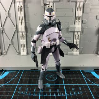 Hasbro Star Wars The Black Series Clone Commander Wolffe 6 " Loose Action Figure