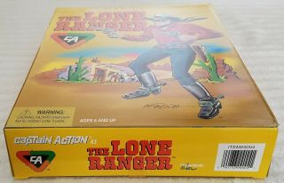 CAPTAIN ACTION AS THE LONE RANGER WITH WHITE BANDANA 12 INCH ACTION FIGURE 3