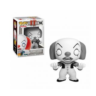 Pop It Movie Pennywise 55 Black And White Exclusive By Funko
