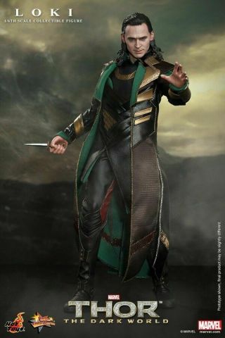Hot Toys Mms231 Thor The Dark World Loki Tom Hiddleston 1/6 Figure Us