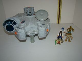 Star Wars Galactic Heroes Millennium Falcon With Figures