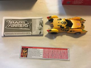 Transformers Collector ' s Club ANIMATED CHEETOR Exclusive LOOSE COMPLETE 3