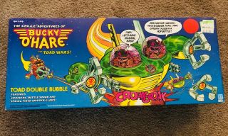 Bucky O’hare Toad Double Bubble Nib Vtg 1991 S.  P.  A.  C.  E.  Vehicle
