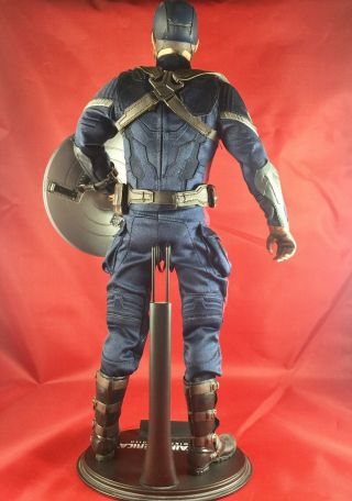 Hot Toys Captain America Winter Soldier Stealth Strike & Steve Rogers Set MMS243 3