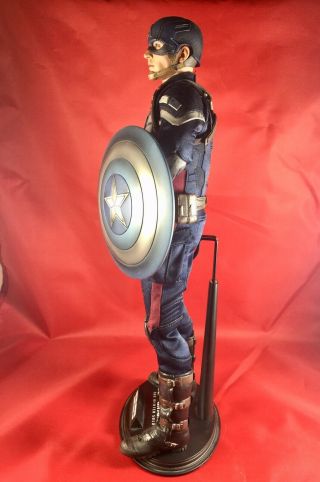 Hot Toys Captain America Winter Soldier Stealth Strike & Steve Rogers Set MMS243 4