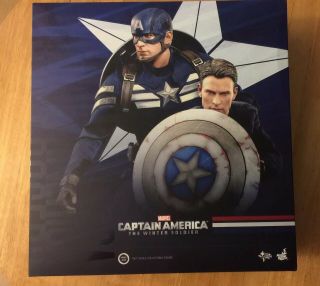 Hot Toys Captain America Winter Soldier Stealth Strike & Steve Rogers Set MMS243 7