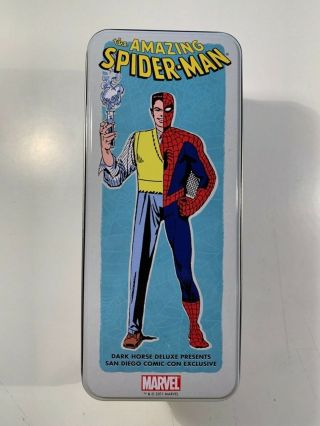 Marvel Dark Horse Deluxe Spider - Man Sd Comic Con Statue Limited Edition