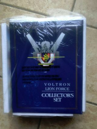 Voltron Lion Force 20th Anniversary Collectors Set 2005 Toynami Misb Never Open