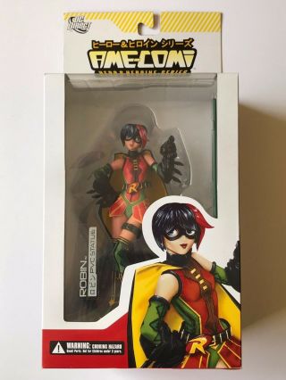 Ame - Comi Robin Pvc Statue 2010 Official Dc Direct Collectible Figure