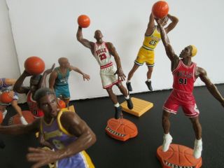 14 Basketball Starting Lineup figures,  including Jordan,  Bryant and Stockton 2