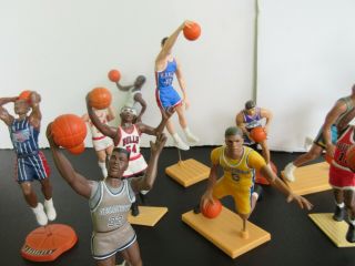 14 Basketball Starting Lineup figures,  including Jordan,  Bryant and Stockton 3