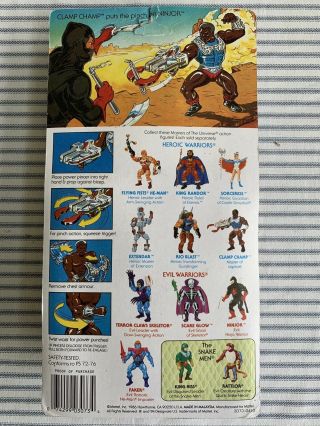 MOC Masters Of The Universe Clamp Champ MOTU 4