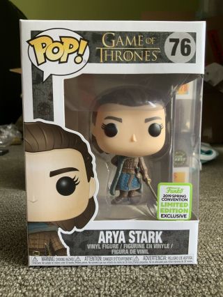 Arya Stark Eccc - Game Of Thrones Funko Pop Vinyl Figure