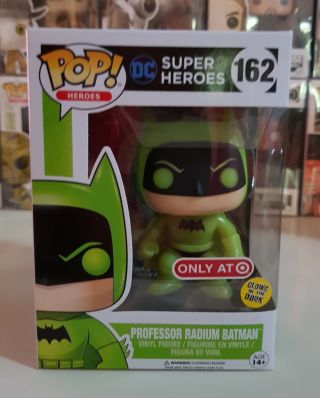 Target Exclusive Dc Heroes Professor Radium Batman Glow Funko Pop Vinyl