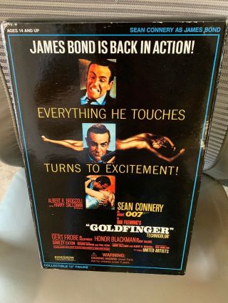 Sideshow James Bond Goldfinger Sean Connery As James Bond 12 " Action Figure Nib