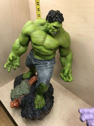 HULK & THANOS Avengers 24 inch Maquettes Statues Big Huge 60 cm large 1/4 scale 4