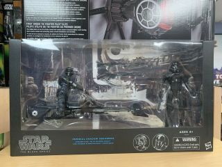2014 Star Wars Black Series 6 " Imperial Shadow Squadron Figure Set Nib