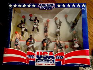 Starting Lineup 1992 Usa Dream Team Basketball Set -