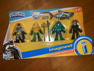 Imaginext Dc Heroes & Villains: Batman,  Aquaman & Others Boy Toy