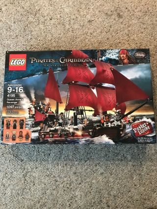 Lego 4195 Disney Pirates Of The Caribbean Queen Anne 
