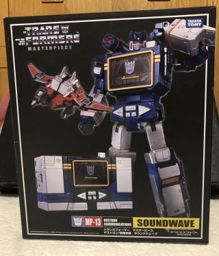 Transformers Masterpiece Soundwave Takara Tomy Mp - 13