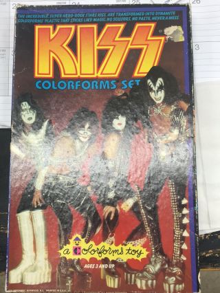 Kiss Colorforms Set In Package 1979