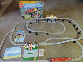 Lego 6399 Airport Shuttle Plus 6347 Switches Plus 6321 Accessory Track