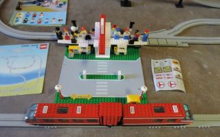 Lego 6399 Airport Shuttle PLUS 6347 Switches PLUS 6321 accessory track 7