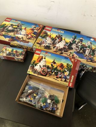 Lego Wild West COMPLETE SYSTEM Fort legoredo & More Cowboys,  Indians & Bandits 7