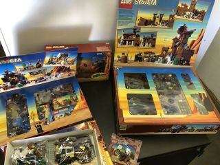 Lego Wild West COMPLETE SYSTEM Fort legoredo & More Cowboys,  Indians & Bandits 9
