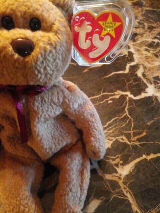 Ty Beanie Babies Curly The Bear Plush - 4052 5