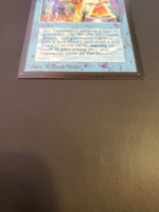 Timetwister x 1 (Collector ' s Edition) MTG CE (Very Light Play) Power 9 See Scans 2