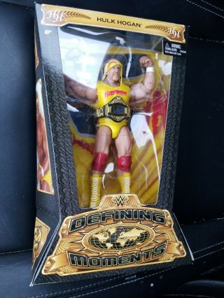 Wwe Hulk Hogan Mattel Elite Defining Moments Figure