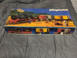 Playmobil 4029 Steam Freight Train Set,  Everything Inside Is In