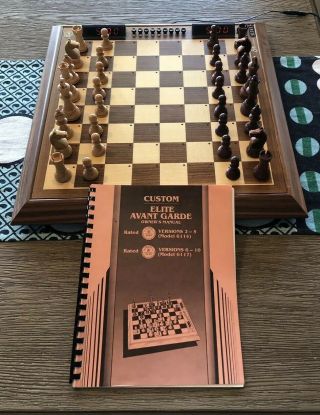Rare Fidelity International Elite Avant Garde 2265 Electronic Chess Set 6114 - 5