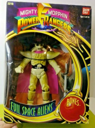 Bandai Mighty Morphin Power Rangers Evil Space Aliens - Bones In Package