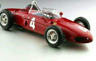 1:18 Cmc 1961 Ferrari Dino 156/120 Sharknose Racer 1961 Phil Hill World Champion