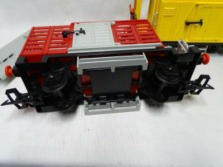 Playmobil TRAIN SET 4029 Set POWERED ENGINE & TENDER box G scale NO TRACK 9