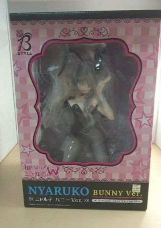 Nyaruko San W Nyaruko Bunny Ver.  1/4 Scale Pvc Painted Finished Figure Figure