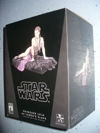 Star Wars Gentle Giant Princess Leia As Jabba 