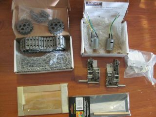 1/16 Tamiya FO JagdPanther pre - owned kit with many extra parts 6