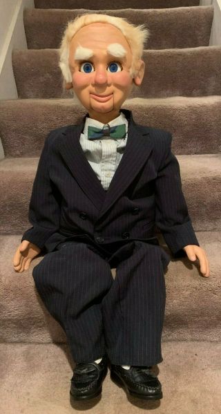 Professional Ventriloquist Figure By Lovik Dummy Doll Puppet Old Man