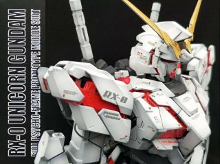 Professionally Built Pg 1/60 Rx - 0 Unicorn Gundam