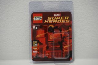 Lego Sdcc 2013 Exclusive Clamshell/ Packaging Only For Spiderman Or Spiderwoman