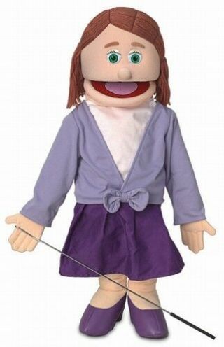 Silly Puppets Sarah (caucasian) 25 Inch Full Body Puppet