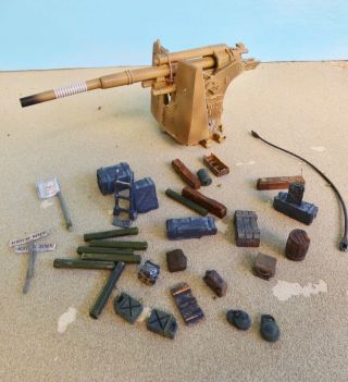 Conte collectables 54mm D - DAY custom Atlantic wall playset 50 figs,  32 acc oop 8
