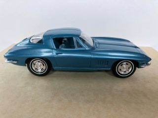 1967 Corvette Coupe Blue/blue.  1/25 Scale Dealer Promo